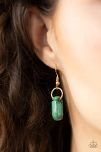 Load image into Gallery viewer, Paparazzi VINTAGE VAULT "Fashionista Fever" Blue Necklace &amp; Earring Set Paparazzi Jewelry
