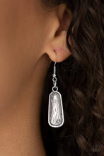 Load image into Gallery viewer, Paparazzi VINTAGE VAULT "MANE Up" Silver Necklace &amp; Earring Set Paparazzi Jewelry
