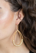 Load image into Gallery viewer, Paparazzi Glitz Fit - Gold Earrings
