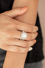 Load image into Gallery viewer, Paparazzi Its Gonna GLOW! - White Ring
