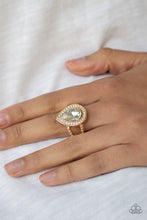Load image into Gallery viewer, Paparazzi Hollywood Heirloom - Gold Ring
