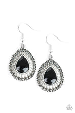 Load image into Gallery viewer, Paparazzi VINTAGE VAULT "Limo Service" Black Earrings Paparazzi Jewelry
