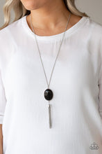 Load image into Gallery viewer, Paparazzi Tasseled Tranquility - Black Necklace
