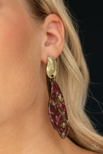 Load image into Gallery viewer, Paparazzi Fish Out of Water - Brass Earrings
