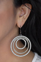 Load image into Gallery viewer, Paparazzi Rippling Refinement - Black Earrings
