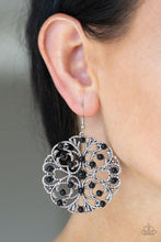 Load image into Gallery viewer, Paparazzi Rainbow Dew - Black Earrings

