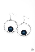 Load image into Gallery viewer, Paparazzi "Solitaire REFINEMENT" Blue Earrings Paparazzi Jewelry
