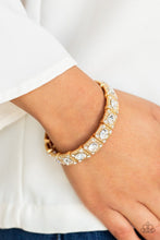 Load image into Gallery viewer, Paparazzi Blinged Out - Gold Bracelet
