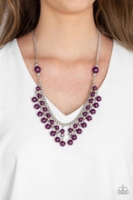 Load image into Gallery viewer, Paparazzi Location, Location, Location! - Purple Necklace
