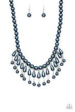 Load image into Gallery viewer, Paparazzi "Miss Majestic" Blue Necklace &amp; Earring Set Paparazzi Jewelry
