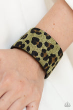 Load image into Gallery viewer, Paparazzi Cheetah Cabana - Green Bracelet
