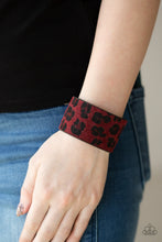 Load image into Gallery viewer, Paparazzi Cheetah Cabana - Red Bracelet
