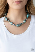 Load image into Gallery viewer, Paparazzi Gatherer Glamour - Blue Necklace
