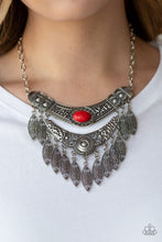 Load image into Gallery viewer, Paparazzi Island Queen - Red Necklace
