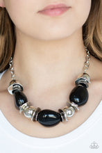 Load image into Gallery viewer, Paparazzi Vivid Vibes - Black Necklace
