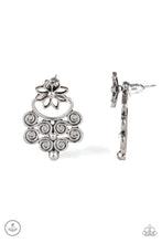 Load image into Gallery viewer, Paparazzi "Garden Spindrift" Silver Post Earrings Paparazzi Jewelry
