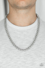 Load image into Gallery viewer, Paparazzi Big Talker - Silver Necklace
