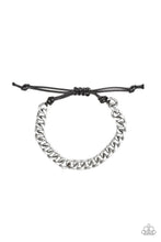 Load image into Gallery viewer, Paparazzi "Blitz" Silver Mens Urban Bracelet Unisex Paparazzi Jewelry
