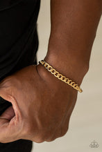 Load image into Gallery viewer, Paparazzi Halftime - Gold Bracelet
