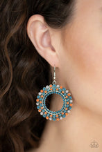 Load image into Gallery viewer, Paparazzi Rural Ripple - Multi Earrings
