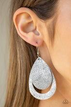 Load image into Gallery viewer, Paparazzi Fiery Firework - Silver Earrings
