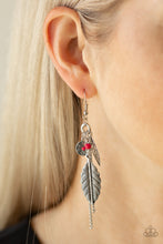 Load image into Gallery viewer, Paparazzi "Western Whimsicality" Pink Earrings Paparazzi Jewelry
