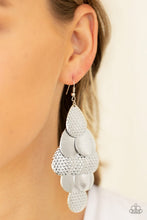 Load image into Gallery viewer, Paparazzi Chime Time - Silver Earrings
