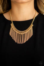 Load image into Gallery viewer, Paparazzi Divinely Diva - Gold Necklace
