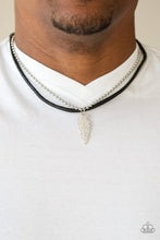 Load image into Gallery viewer, Paparazzi Arrowhead Anvil - Silver Necklace
