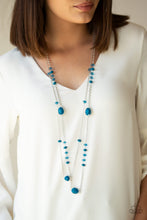 Load image into Gallery viewer, Paparazzi Dazzle The Crowd - Blue Necklace
