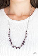 Load image into Gallery viewer, Paparazzi Stratosphere Sparkle - Purple Necklace

