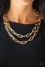 Load image into Gallery viewer, Paparazzi Make A CHAINge - Gold Necklace
