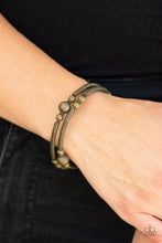 Load image into Gallery viewer, Paparazzi West End Wraparound - Brass Bracelet
