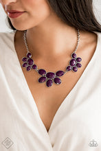 Load image into Gallery viewer, Paparazzi "Flair Affair" FASHION FIX Purple Necklace &amp; Earring Set Paparazzi Jewelry
