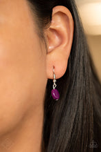 Load image into Gallery viewer, Paparazzi "Flair Affair" FASHION FIX Purple Necklace &amp; Earring Set Paparazzi Jewelry
