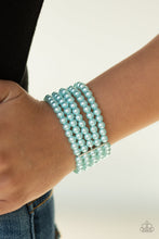 Load image into Gallery viewer, RPaparazzi Pearl Bliss - Blue Bracelet
