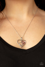 Load image into Gallery viewer, Paparazzi Cupid Charm - Red Necklace
