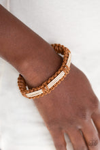 Load image into Gallery viewer, Paparazzi "Urban Outing" Brown Urban Bracelet Paparazzi Jewelry
