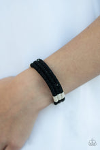Load image into Gallery viewer, Paparazzi Rural Rogue - Black Bracelet
