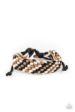 Load image into Gallery viewer, Paparazzi VINTAGE VAULT "Weave No Trace" Black Urban Bracelet Unisex Paparazzi Jewelry
