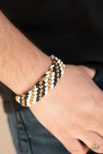 Load image into Gallery viewer, Paparazzi VINTAGE VAULT "Weave No Trace" Black Urban Bracelet Unisex Paparazzi Jewelry
