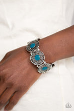 Load image into Gallery viewer, Paparazzi Painted Garden - Blue Bracelet
