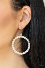 Load image into Gallery viewer, Paparazzi Pearl Palace - White Earrings
