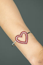 Load image into Gallery viewer, Paparazzi Heart Opener - Red Bracelet
