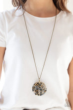 Load image into Gallery viewer, Paparazzi Metro Mosaic - Brass Necklace
