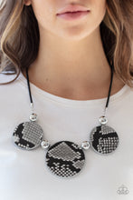 Load image into Gallery viewer, Paparazzi Viper Pit - Black Necklace
