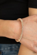 Load image into Gallery viewer, Paparazzi Stageworthy Sparkle - Rose Gold Bracelet
