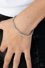 Load image into Gallery viewer, Paparazzi Braided Twilight - White Bracelet
