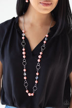 Load image into Gallery viewer, Paparazzi Prized Pearls - Orange Necklace
