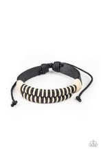 Load image into Gallery viewer, Paparazzi "Trail Time" Black Urban Bracelet Unisex Paparazzi Jewelry
